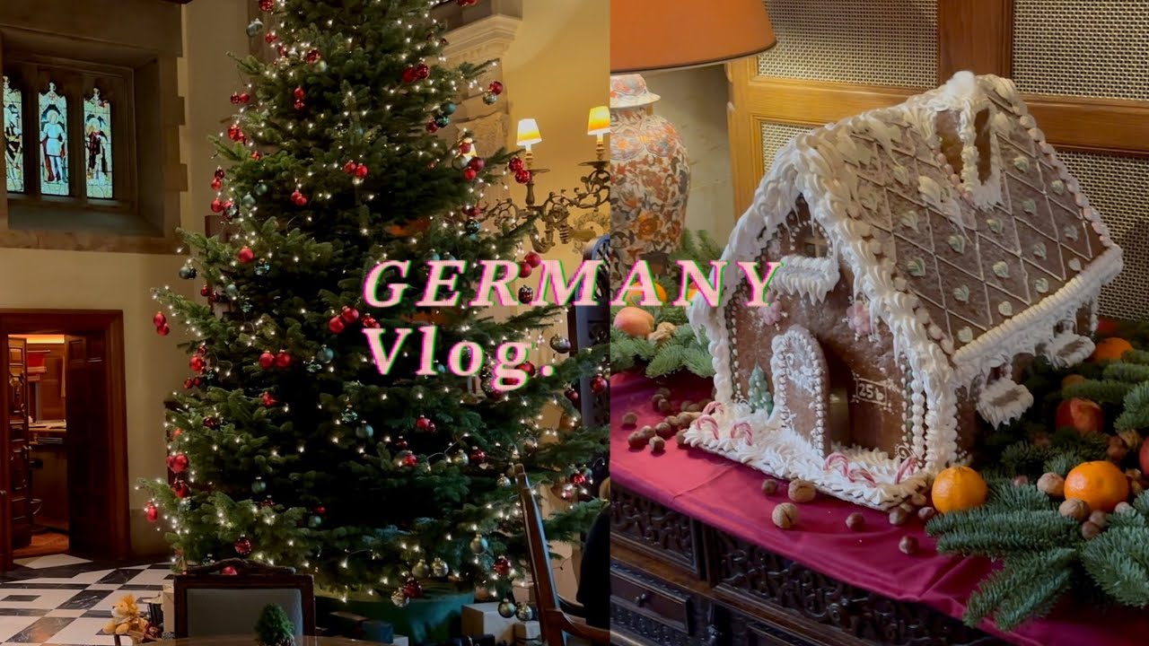 겨울 독일 여행 모음 * 프랑크푸르트 크리스마스 마켓| 기념품 DM 엄마의 추천템| 병원, 궁전 카페