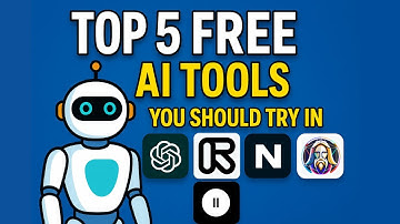 Top 5 FREE AI Tools to Use in 2025 (ChatGPT, Notion AI, RunwayML & More!)