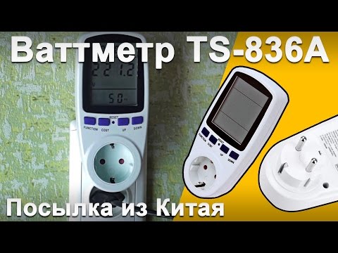 Обзор. Ваттметр TS-836A из Китая (энергометр, измеритель мощности)