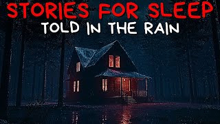 Sharing True Scary Stories to the Sound of Rain | Fall Asleep Quickly | Black Screen Vol. 411