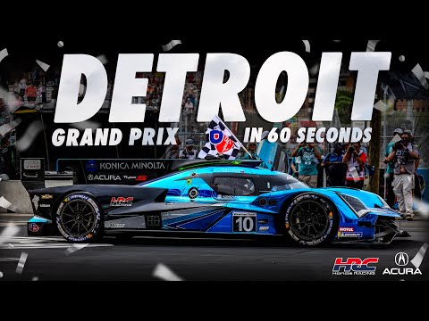 Acura Wins the Detroit Grand Prix!
