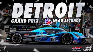 Acura Wins the Detroit Grand Prix!