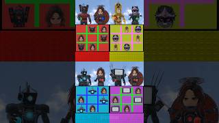Matching Game - Titan TV Man vs Astro Alpha