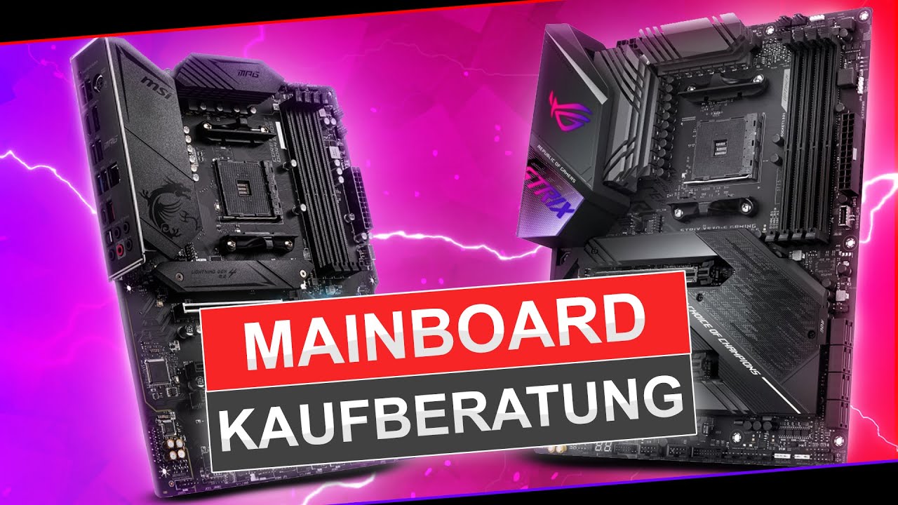Das BESTE MAINBOARD für AMD RYZEN! TOP 5 Mainboard Kaufberatung
