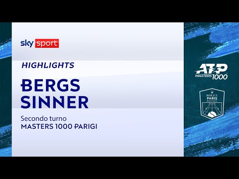 Video Bergs-Sinner: gli highlights | ATP 1000 Parigi