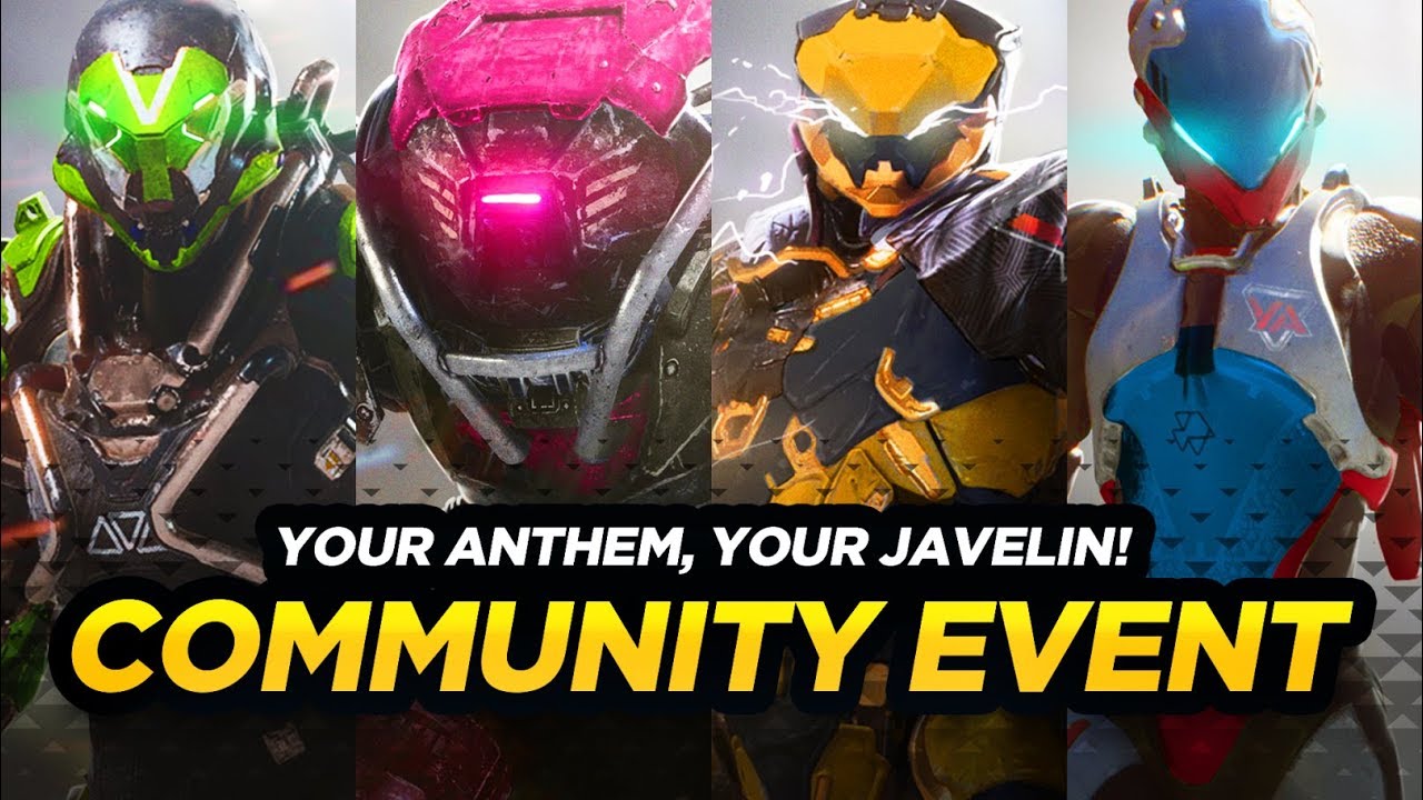 Anthem Community Event | Customize Your Javelin!