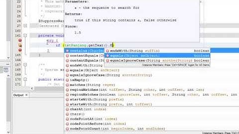 Program Menghitung Luas Persegi Panjang Menggunakan Java GUI