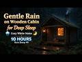 Gentle Rain on Wooden Cabin for Deep Sleep Cozy White Noise 10 Hours Rain Sleep #6