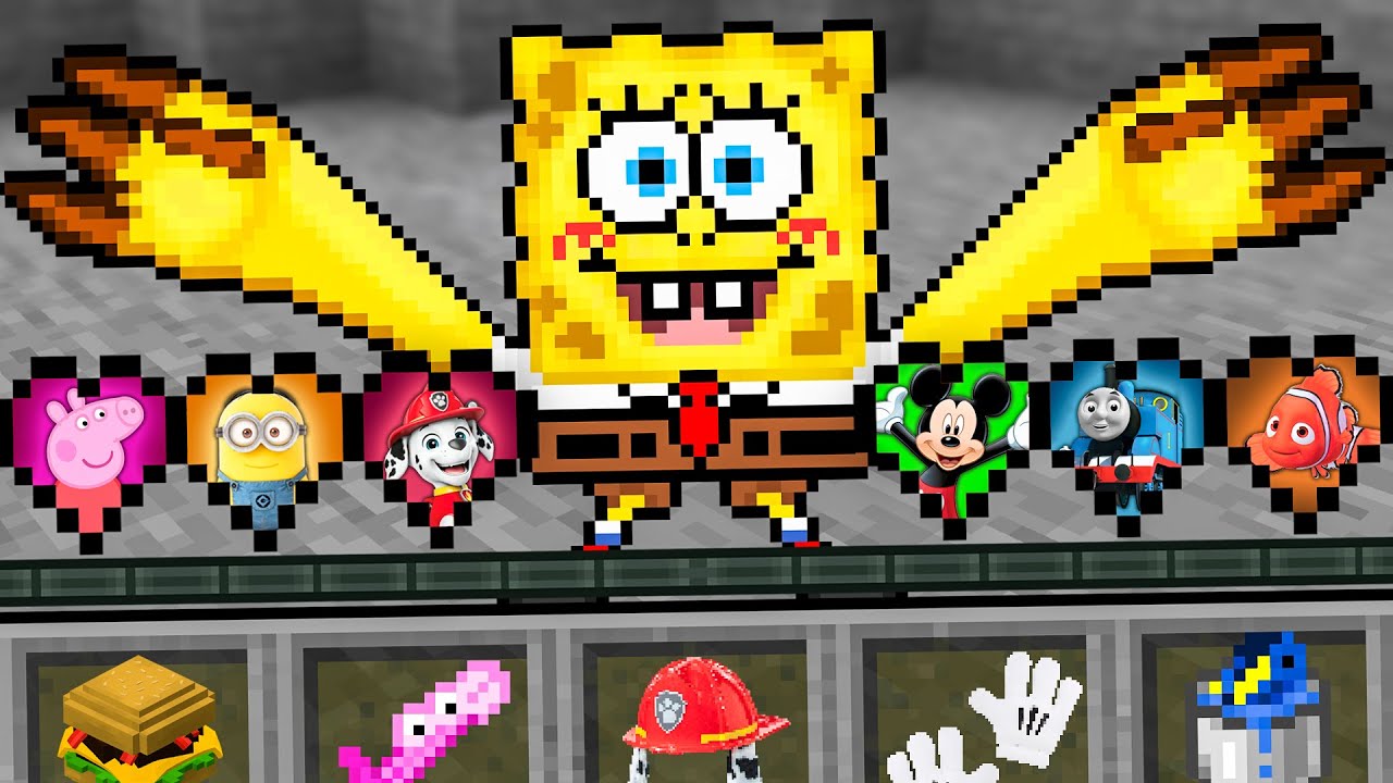 What if Minecraft Hearts Become CARTOONS?