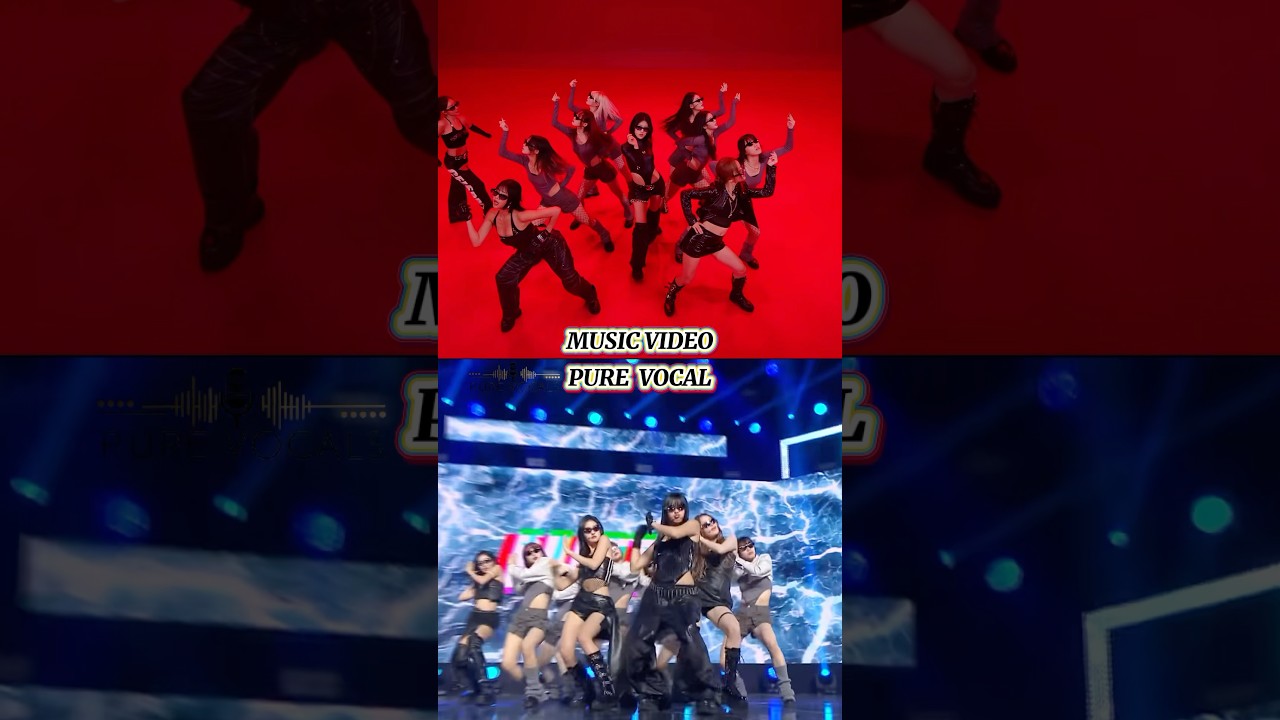 Music Video vs Pure Vocal, KISS OF LIFE - IGLOO 