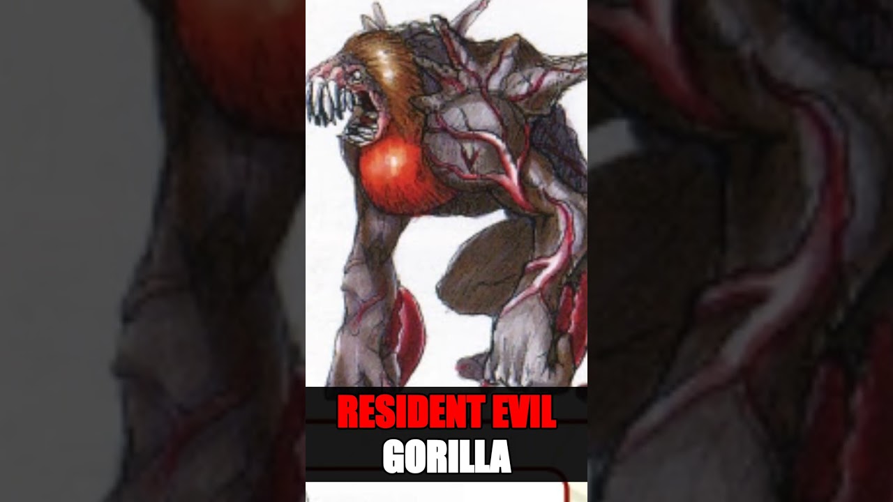T-Virus GORILLAS in Resident Evil 2 Prototype