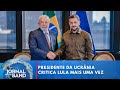 Volodymyr zelensky volta a criticar lula  jornal da band