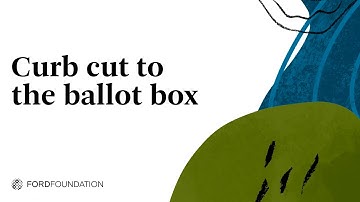 EVENT: Curb cut to the ballot box