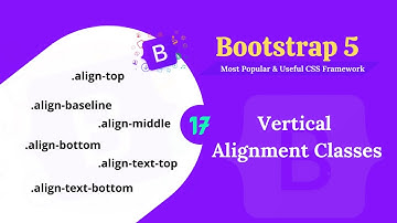 Bootstrap 5 vertical alignment classes.