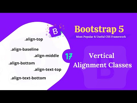 Bootstrap 5 vertical alignment classes.