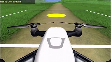 DJI spark flight simulator part one