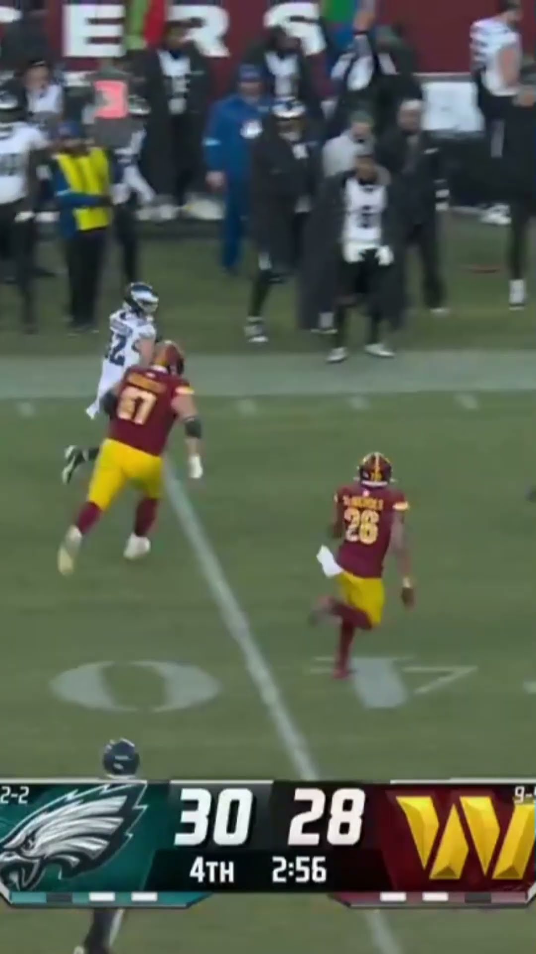 REED 'MR. CLUTCH' BLANKENSHIP WITH ANOTHER 4Q INTERCEPTION ?? Eagles vs Commanders Highlights