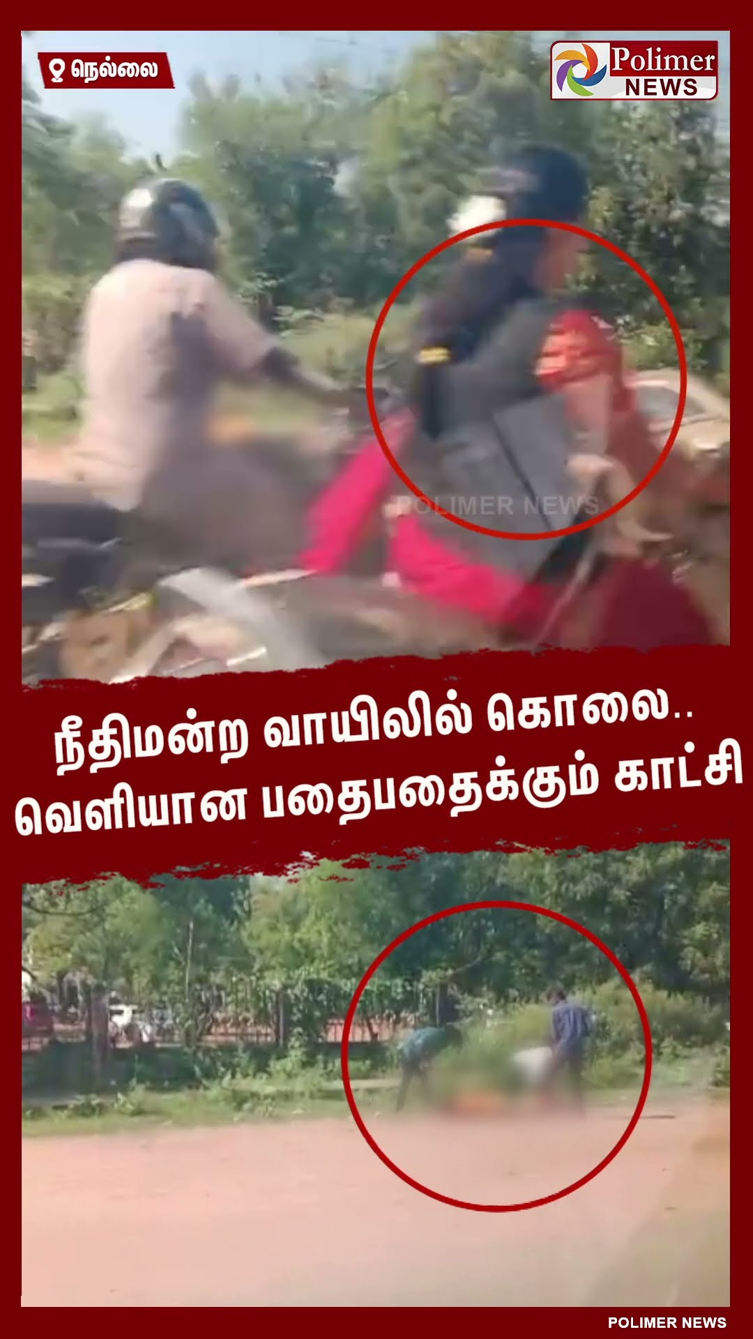 நீதிமன்ற வாயிலில் கொலை.. வெளியான பதைபதைக்கும் காட்சி #shorts | #nellai | #murder | #court