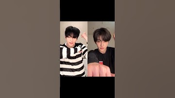 TXT CHOI SOOBIN AND ZB1 ZHANG HAO DOING DEJA LA OSCURIDAD TREND #SHORTS