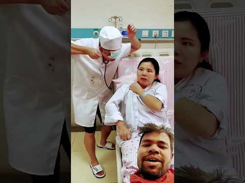 What can the doctor do when he met such a patient? funny video🥼💉🤣.#shorts #funny #trending #Comedy