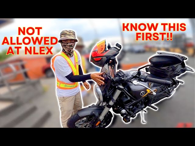 NEW RULES for MOTORCYLE at NLEX! | KNOW THIS FIRST BEFORE GOING IN! | jmac motovlog class=