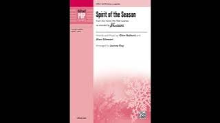 Spirit of the Season, arr. Jamey Ray – Score & Sound