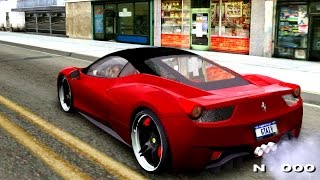 13 Ferrari 458 Italia custom - GTA San Andreas _REVIEW