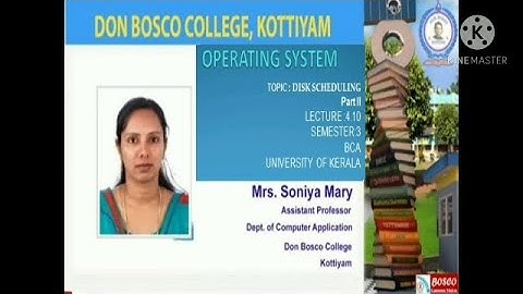 LECTURE 4.10--OPERATING SYSTEM--MODULE 4 : FILE MANAGEMENT--BCA  SEMESTER 3