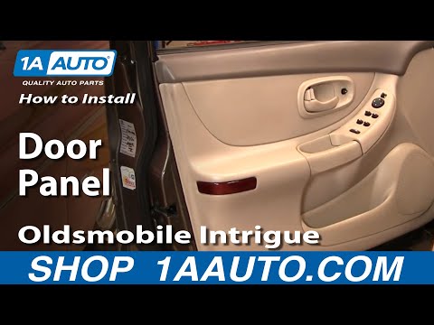 How To Remove Door Panel 98-02 Oldsmobile Intrigue