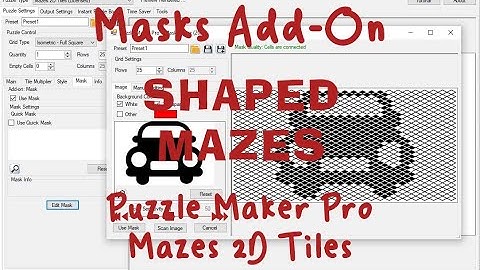 How to create Square and Isometric Shaped Mazes using Puzzle Maker Pro - Mazes 2D Tiles