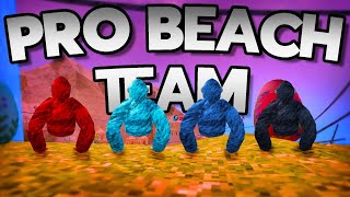 Pro Beach Team Runs Competitive Lobbies! -They Didn't Stand a Chance!