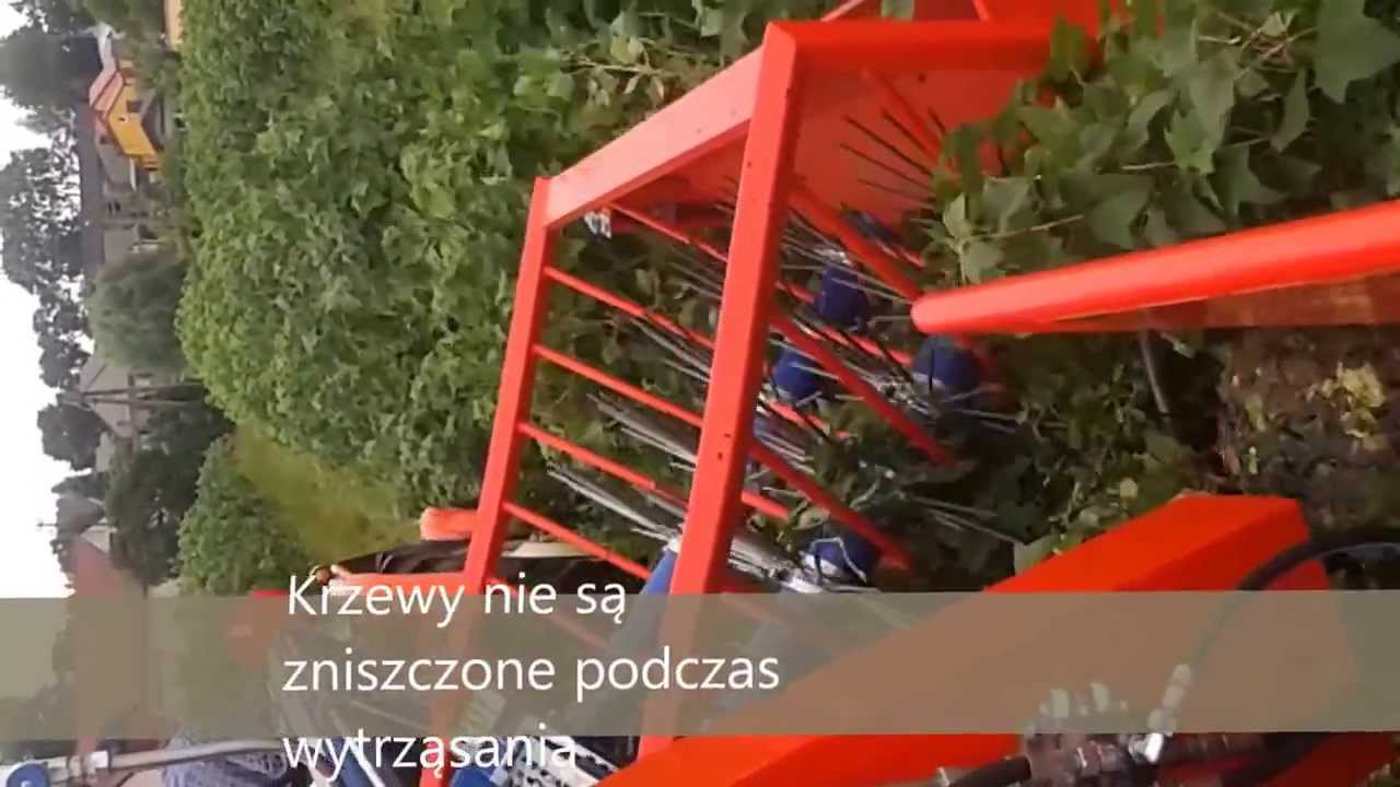 KOMBAJN DO PORZECZEK Marek Currant Harvester, rapsberry harvester