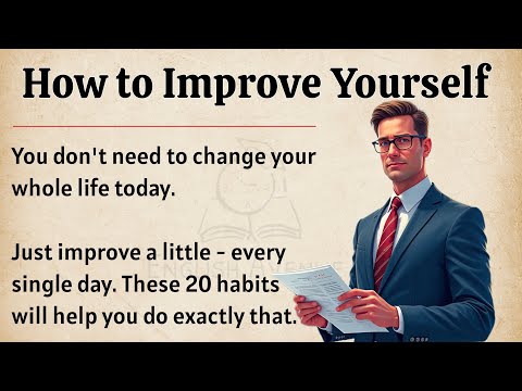 How to Improve Yourself Everyday || Learn English Through Motivational Lesson || Graded Reader ✅