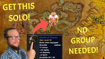 SOLO BIS FARM! Get THIEVES MANTLE without a group in Season of Discovery | World of Warcraft