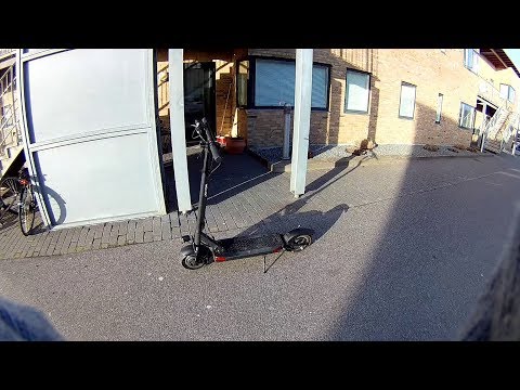 JOYOR Y10 electric scooter – a 7.9 km. drive on a windy day