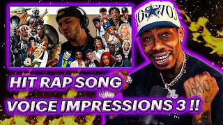 Hit Rap Songs in Voice Impressions 3! ft. Polo G, Dababy, Lil Nas X, Pooh Shiesty, + MORE - REACTION
