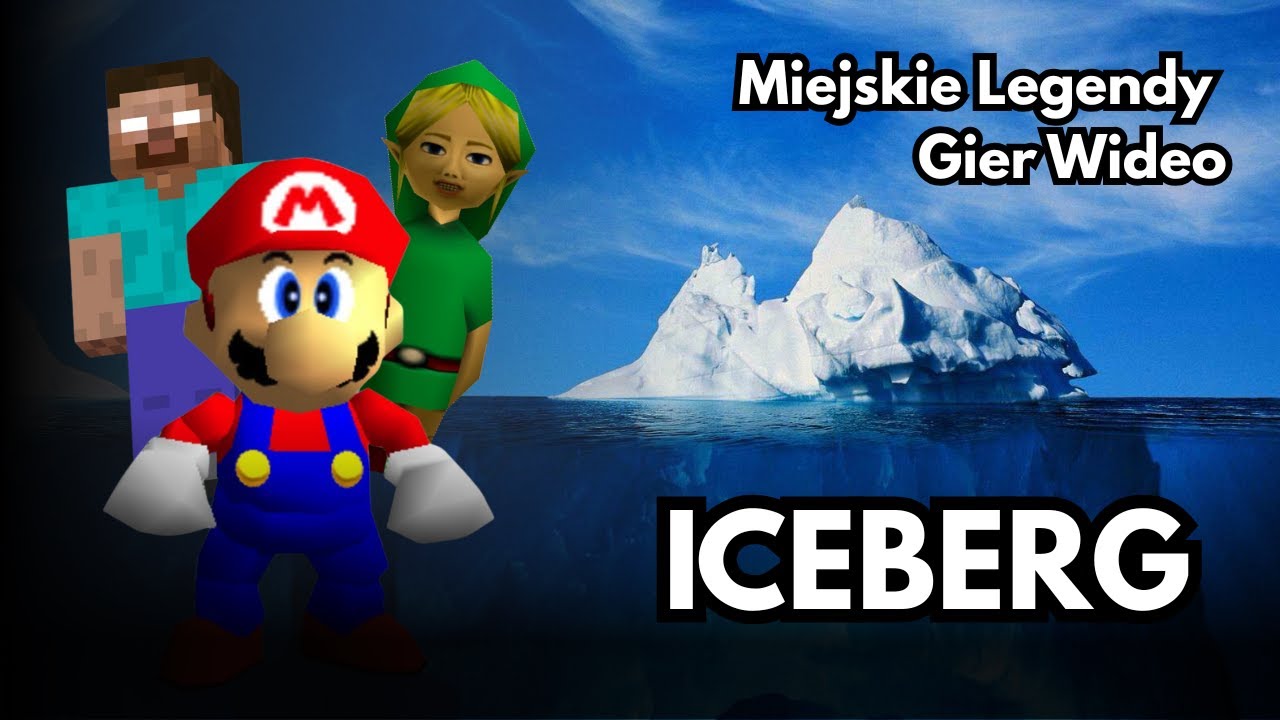 Iceberg Miejskich Legend Gier cz.1 (Herobrine, Mario, Pokemon)