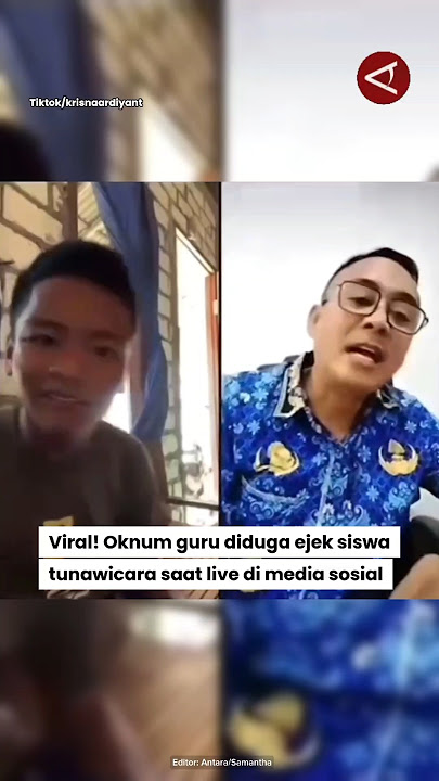 Viral on social media, a teacher is suspected of mocking a mute student during a live broadcast