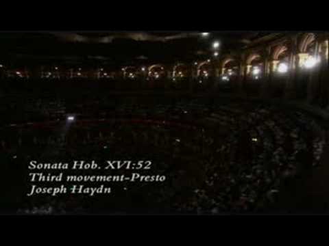 Evgeny Kissin plays Haydn sonata XVI52 in E-flat