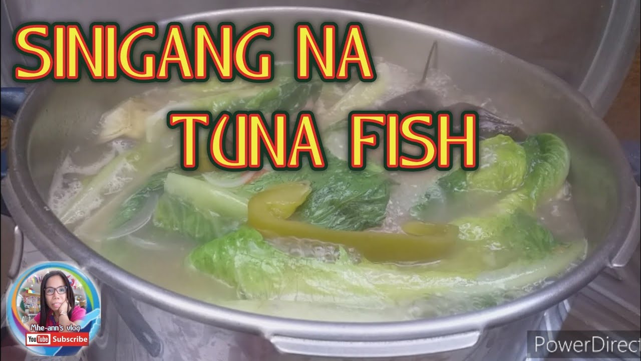 How to cook Sinigang na isdang Tuna - YouTube