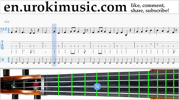 Cello lessons Beethoven - Ode to Joy Sheet Music Tutorial Part#2 um-b352