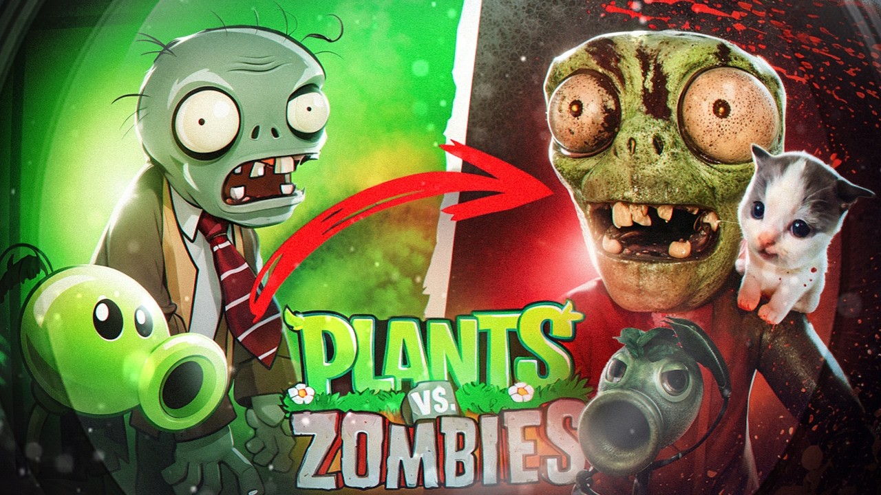 😨Я ПОИГРАЛ В ХОРРОР ВЕРСИЮ Plants vs. Zombies