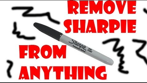 The EASIEST Way To Remove Permanent Marker from Plastic and Other Surfaces