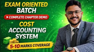 COST ACCOUNTING SYSTEM I MAY 26 I CA CMA INTER I FASTRACK BATCH I CA AMIT SHARMA AIR 30