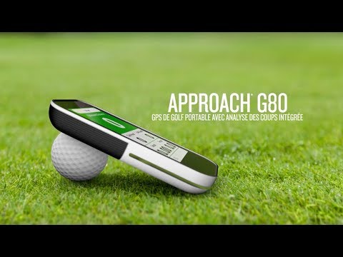 Approach® G80 : GPS de golf portable avec analyse des coups intégrée