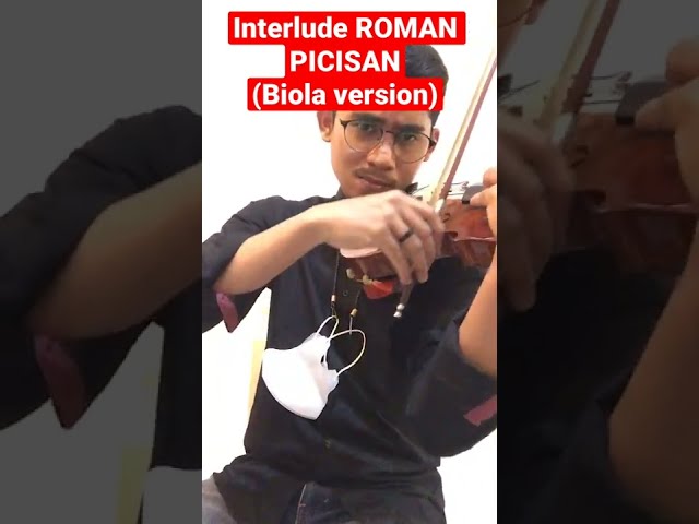 Roman picisan interlude versi biola class=