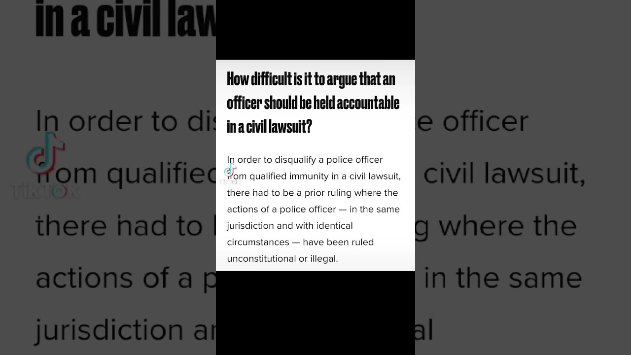 ⁣How Qualified Immunity protects Bad Cops. #qualifiedimmunity #southcarolina