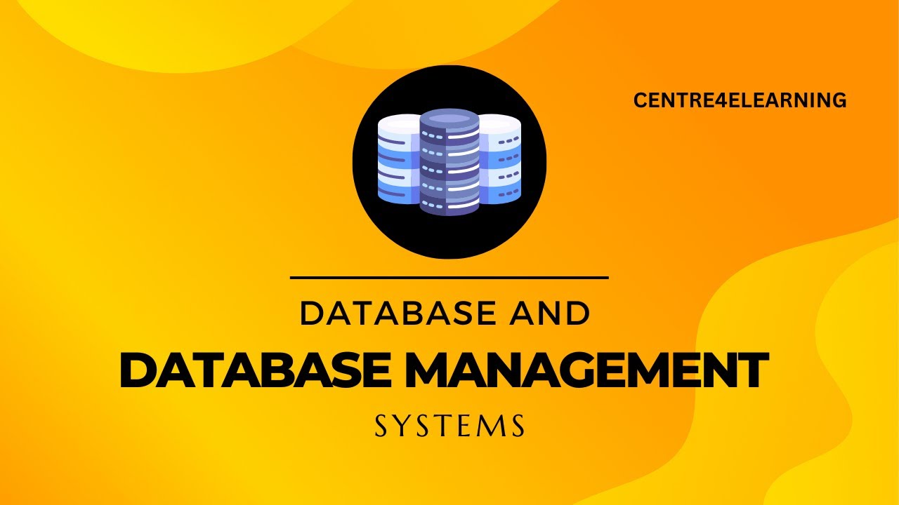 Database and Database Management Systems - YouTube