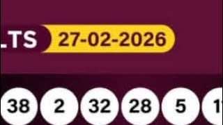 U win lottery results Friday 27/2/2026 lucky number power7 Grand6 4you spin5 united Arab Emirates 