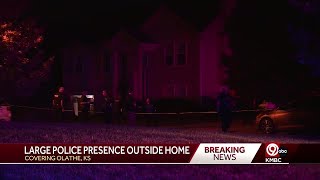 Large police presence outside of house in Olathe screenshot 5